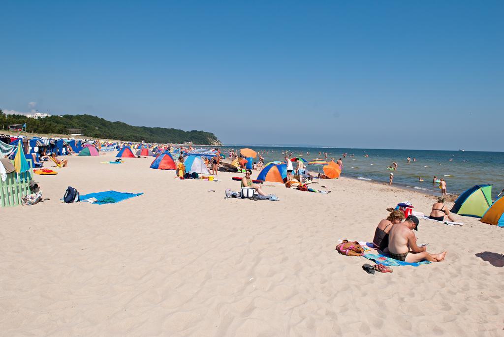 Strandhotel Seestern Baabe Exteriör bild